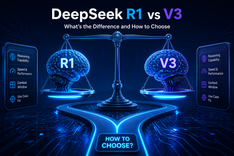 DeepSeek R1和V3有什么区别?2025年最全对比与选择指南