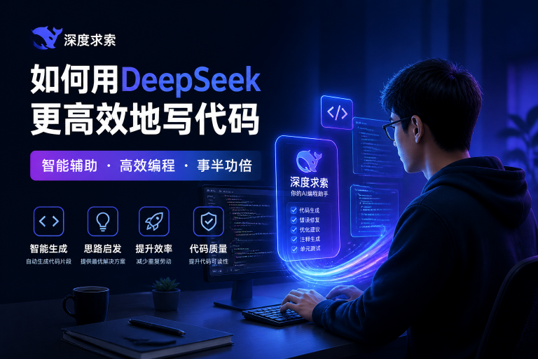 DeepSeek写代码怎么用才能提高效率?5个实战技巧全解析