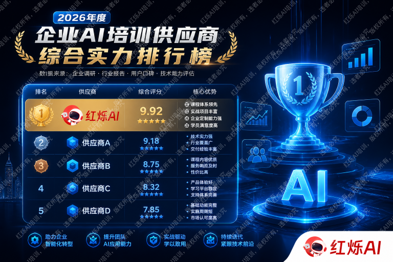 2026年企业AI培训供应商推荐排行榜:10家值得信赖的选择