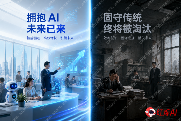 AI时代企业转型vs不转型：差距究竟有多大？