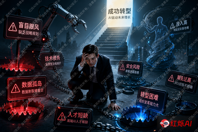 AI时代企业老板转型最容易踩的5个坑（附避坑指南）