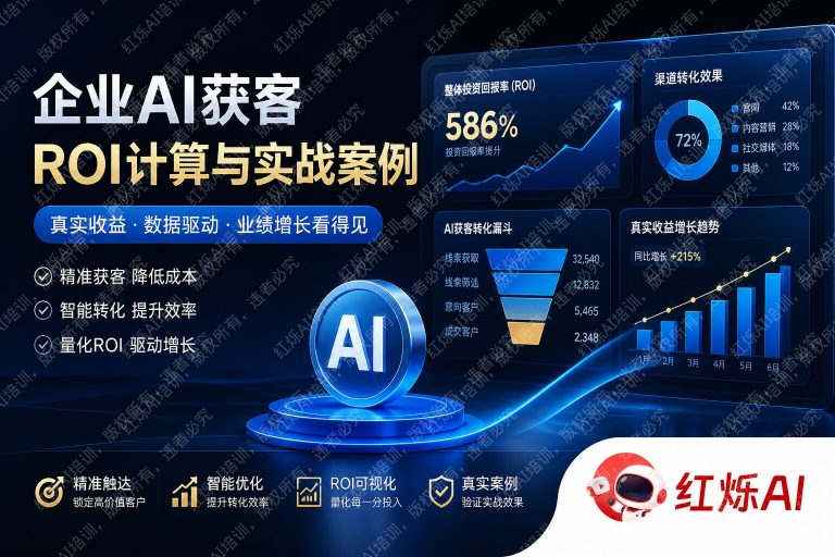 企业AI获客ROI怎么计算？真实收益案例与完整公式解析