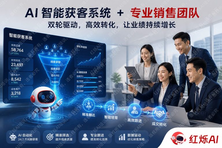 AI获客系统与人工销售团队协同配合,转化率提升3倍的实战指南