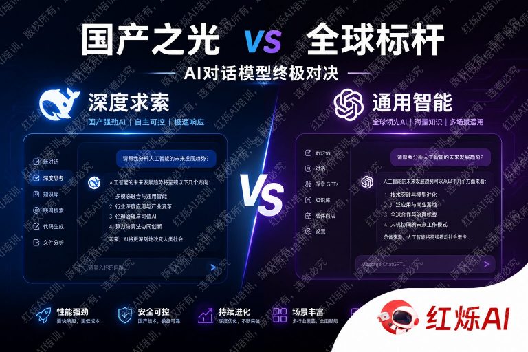 DeepSeek入门教程:与ChatGPT有何不同?2024完整对比指南