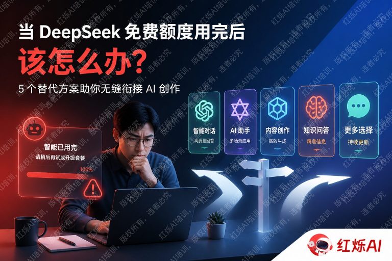 DeepSeek免费额度用完了怎么办?5个实用解决方案