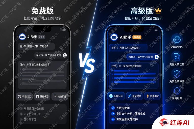 ChatGPT免费版vs付费版使用技巧全面对比，哪个更适合你？