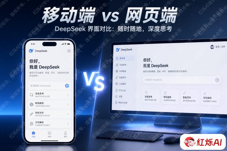 DeepSeek手机端vs网页版使用区别：哪个更适合你？
