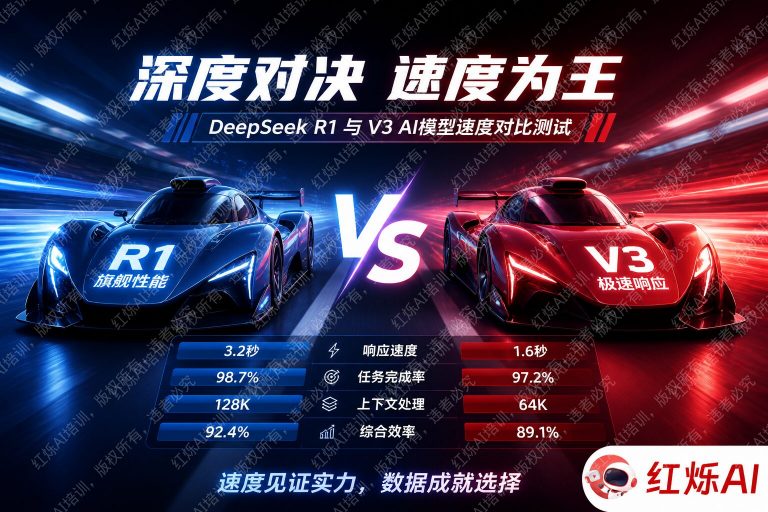 DeepSeek R1 vs V3速度对比:哪个更快?2025年深度测评