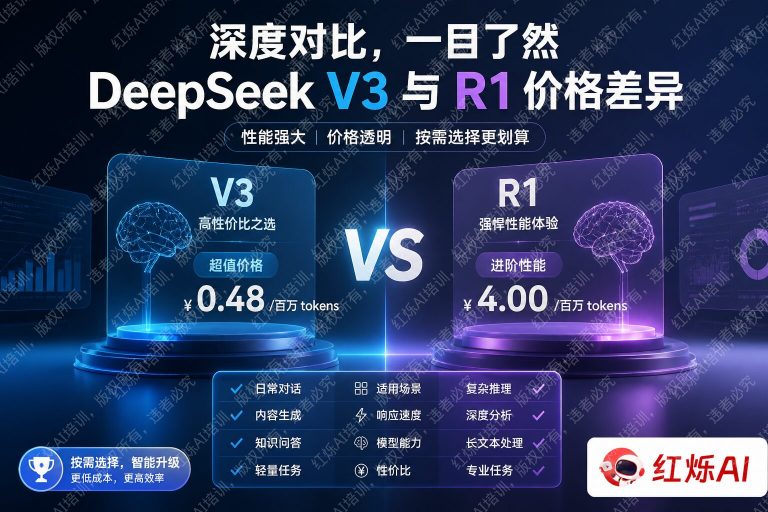 DeepSeek V3和R1价格区别详解:选哪个更划算?
