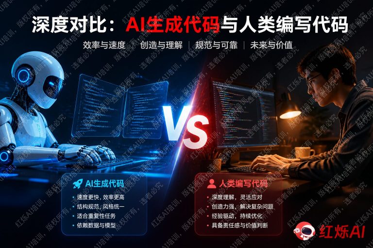 DeepSeek写代码和人工写代码有什么区别?深度对比分析