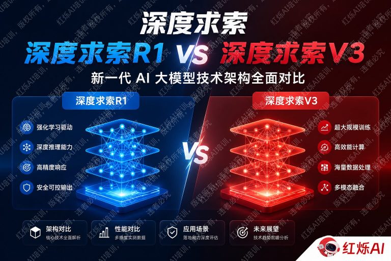 DeepSeek R1和V3的区别是什么?一文看懂两大模型核心差异