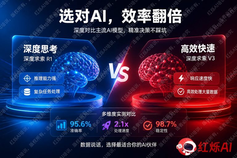 DeepSeek R1还是V3哪个回答更准确？一文教你选对模型
