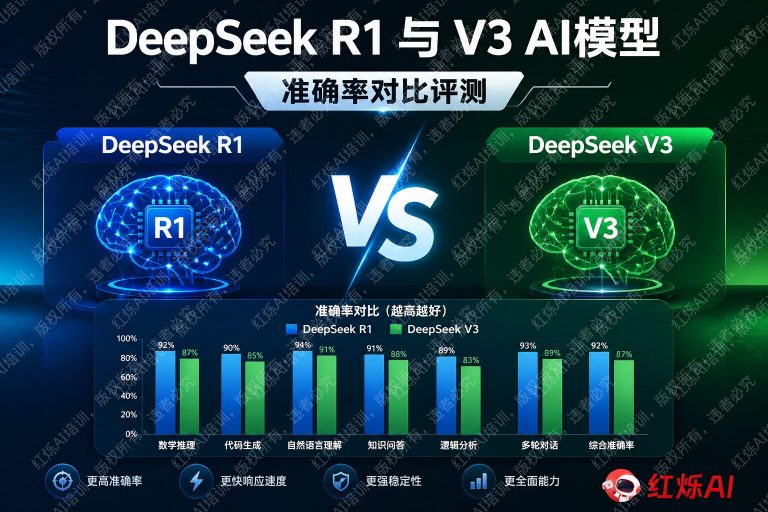 DeepSeek R1 vs V3准确性对比：哪个模型更适合你？