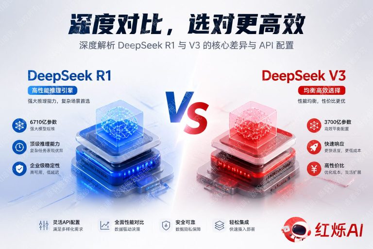 DeepSeek R1 vs V3 API参数配置区别详解:选对模型少走弯路