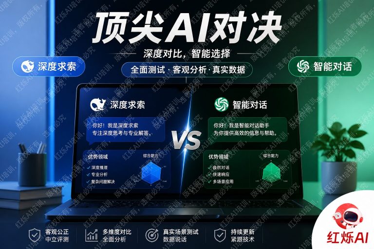 DeepSeek vs ChatGPT 对比测试完全指南:5步找出最适合你的AI
