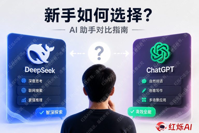 新手选DeepSeek还是ChatGPT?2024最全入门对比指南
