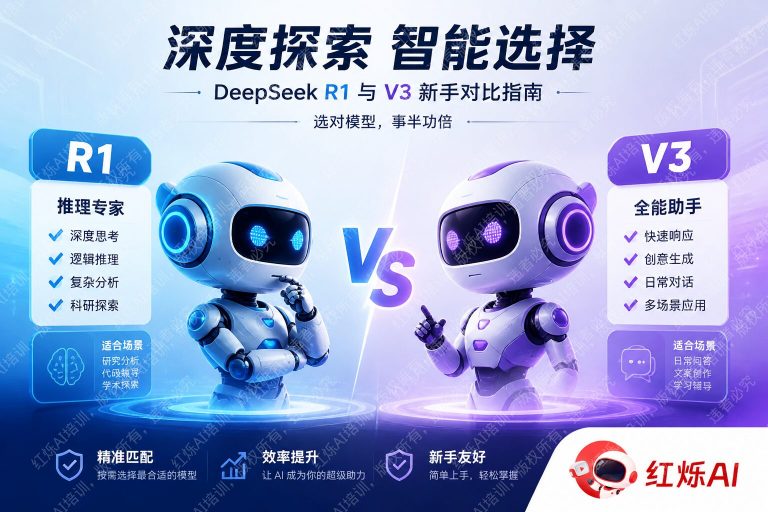 DeepSeek R1 vs V3哪个更适合入门?2024最全对比指南