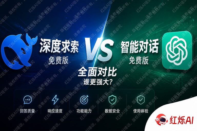 DeepSeek vs ChatGPT免费版区别是什么？2025年深度对比