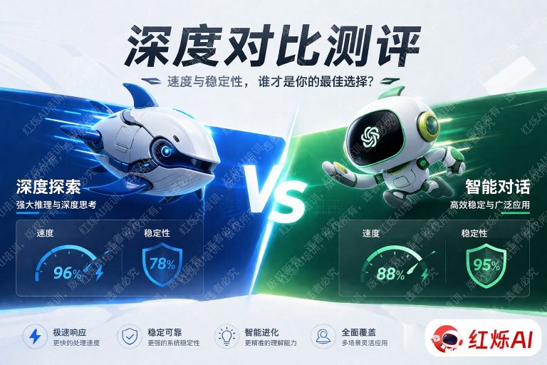 DeepSeek vs ChatGPT速度与稳定性深度对比:2024年哪个更快更稳?