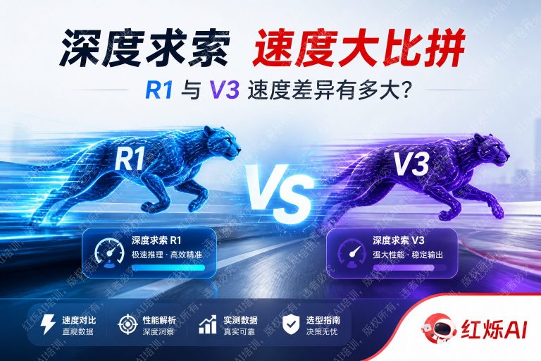 DeepSeek R1和V3速度区别是什么?深度对比解析