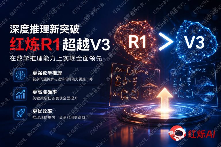 DeepSeek R1为何比V3更擅长数学推理?深度解析核心差异