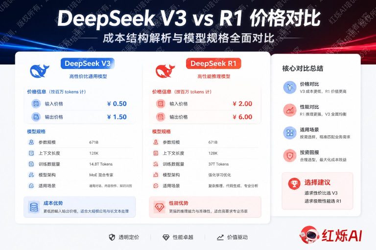 DeepSeek V3和R1价格区别怎么算？一文看懂计费逻辑