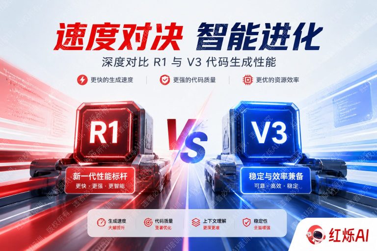 DeepSeek R1 vs V3代码生成速度对比:哪个更适合你?