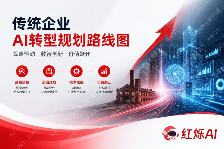 传统企业AI转型怎么规划?一份落地执行的完整路线图