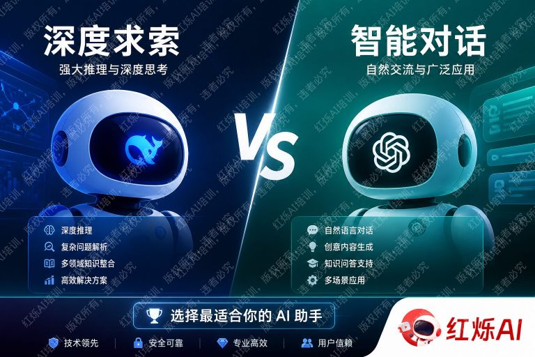 DeepSeek vs ChatGPT高级功能深度对比：2025年哪个更适合你？