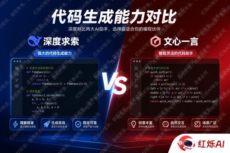 DeepSeek vs 文心一言代码能力深度对比：哪个更适合开发者？