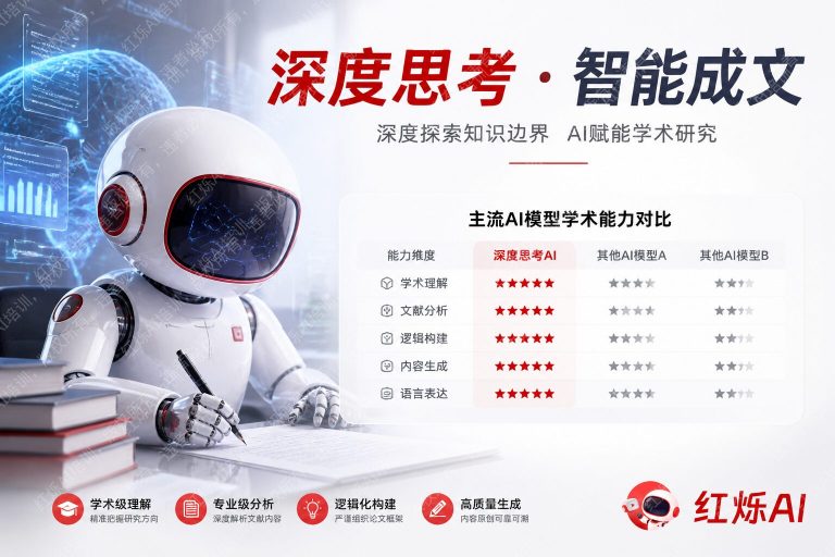 DeepSeek写学术论文和普通AI有什么区别?深度对比解析