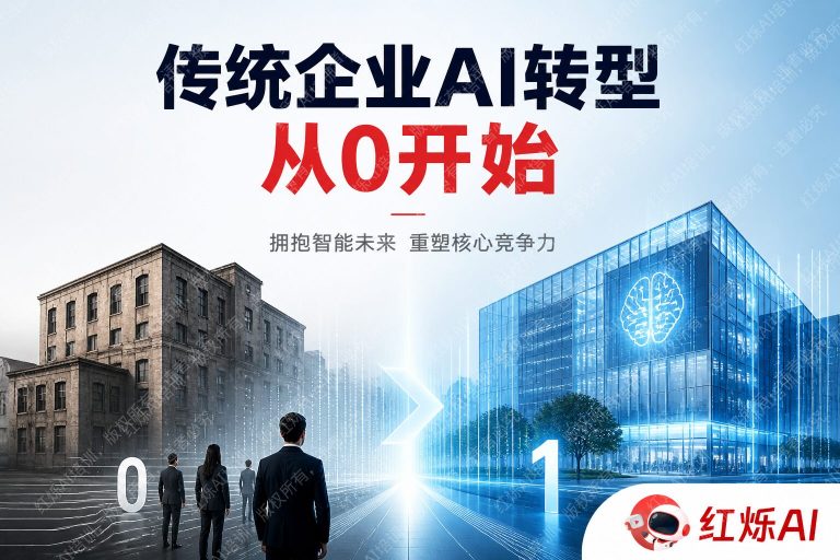 传统企业AI转型怎么从零开始?一份可落地的完整指南