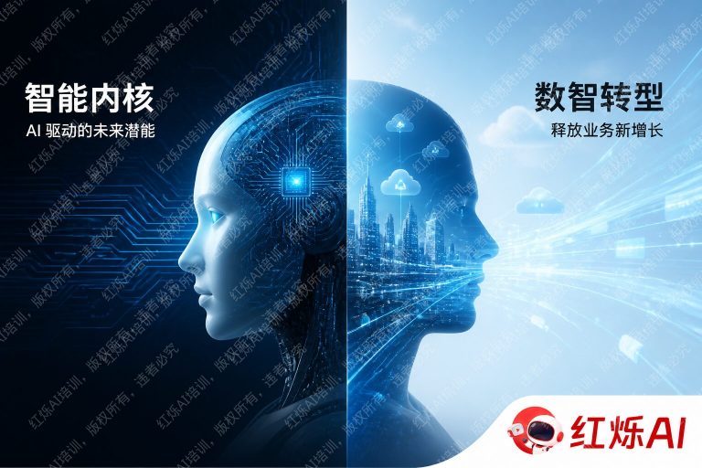 AI转型vs数字化转型:一文看懂核心区别与选择策略