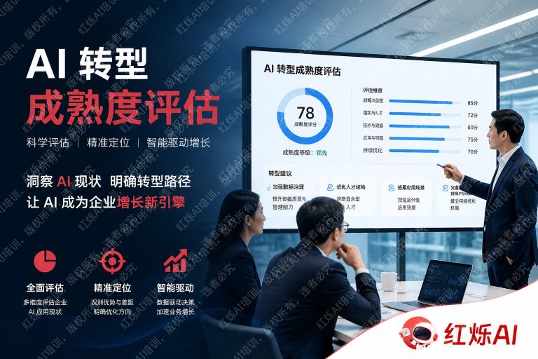企业AI转型成熟度怎么评估？一套完整的评估框架