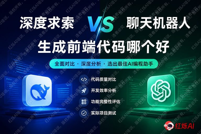 DeepSeek vs ChatGPT生成前端代码哪个更好？2025年深度对比