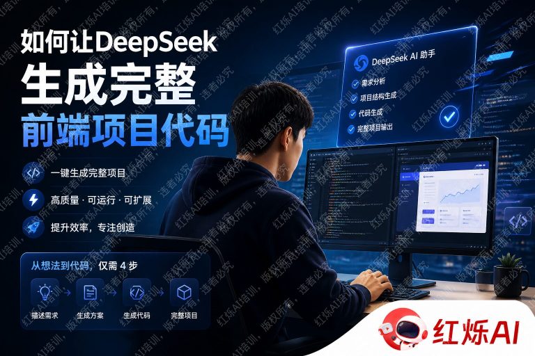怎么让DeepSeek生成完整的前端项目代码？5个高效提示词技巧